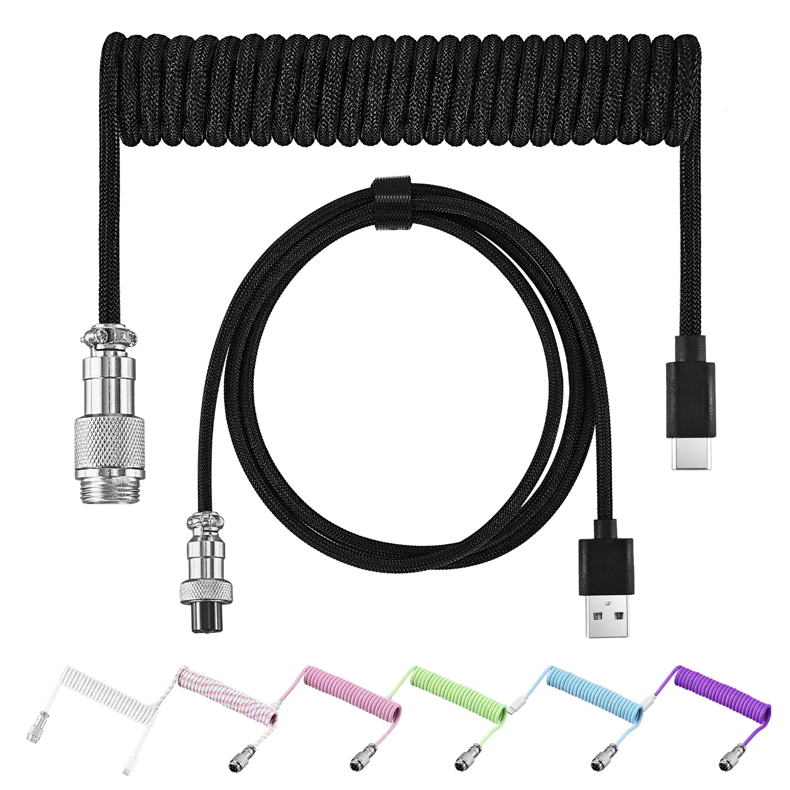 Coiled Usb Cable - New Type C Coiled Cable USB