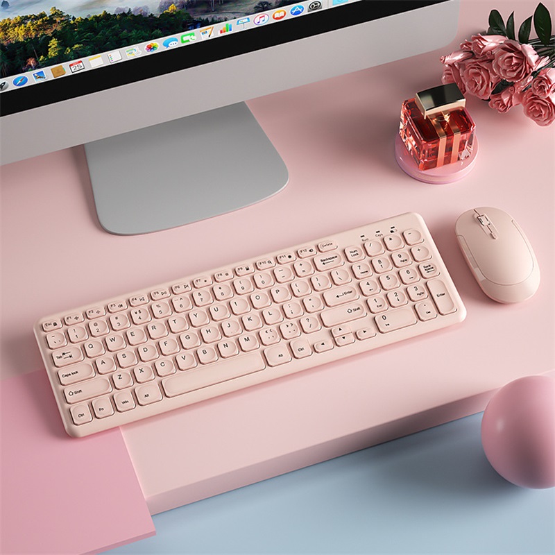 Gaming Keyboard Bluetooth - Fashion Wireless Keyboard and Mouse Combo
