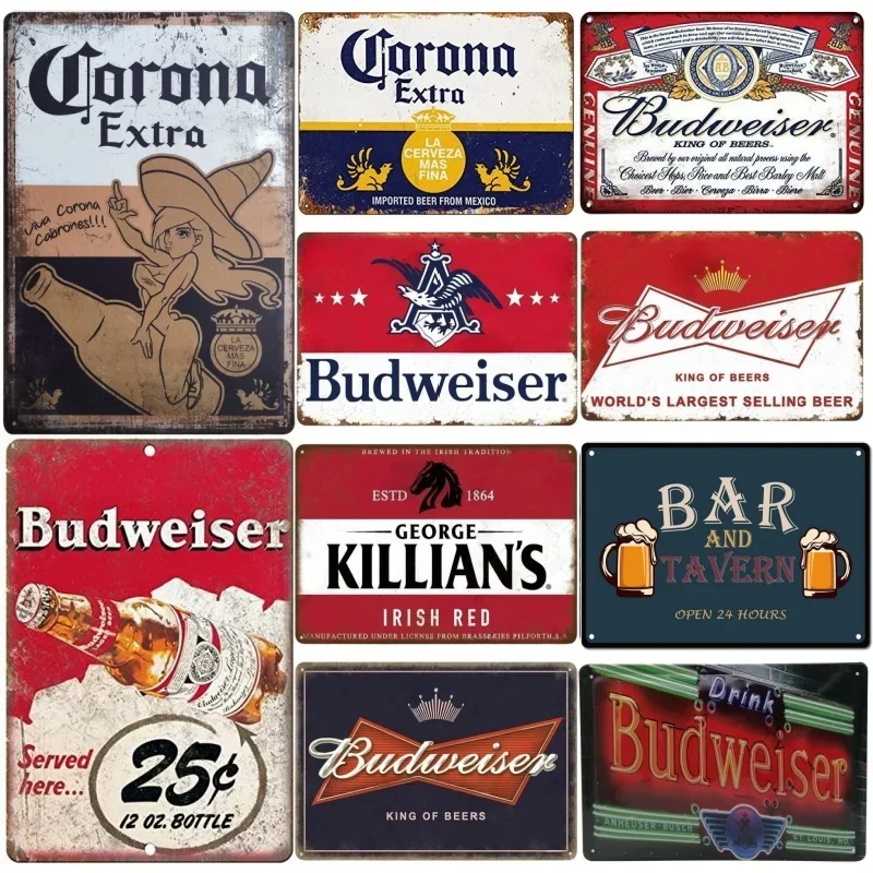 Brass Weight Plate - Metal Tin Poster Beer Metal Sign