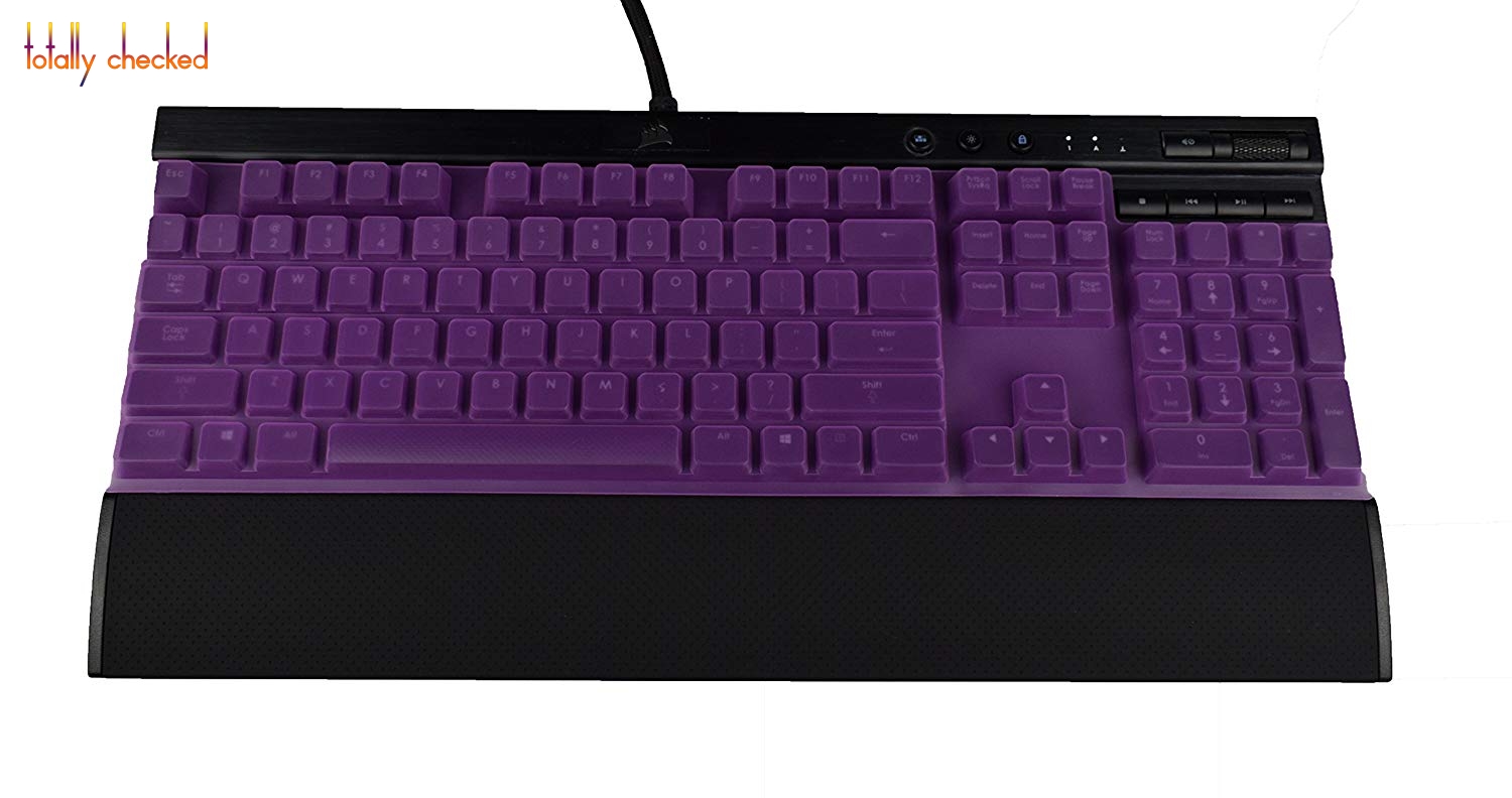 Silicone Keyboard Cover Skin P - مراجعة Gaming Keyboard Corsair وسعره