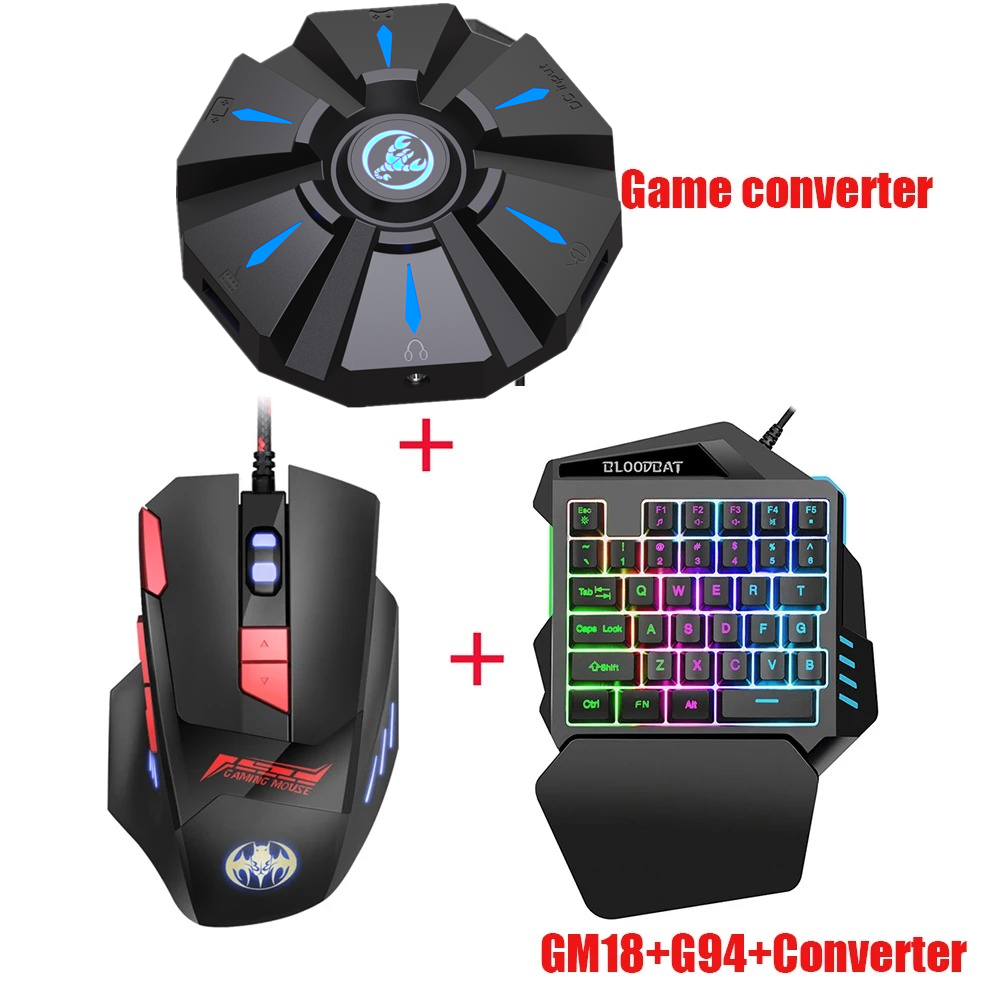 One-Handed RGB Gaming Keyboard - مراجعة Gaming Keyboard And Mouse For Xbox وسعره