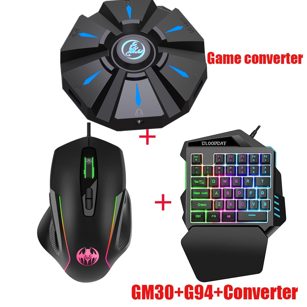 One-Handed RGB Gaming Keyboard - مراجعة Gaming Keyboard And Mouse For Xbox وسعره