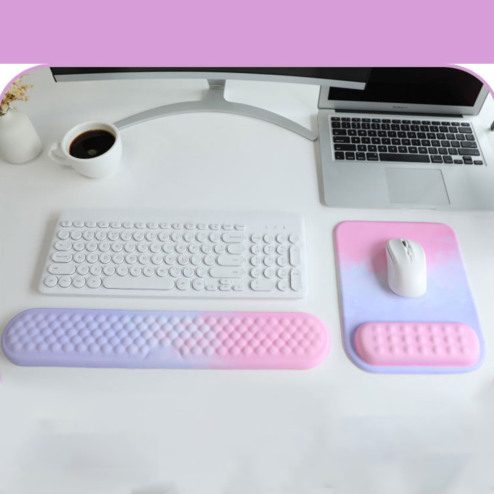 Mouse Pad Set Wrist Rest Suppo - مراجعة Keyboard Mouse Bundle Gaming وسعره
