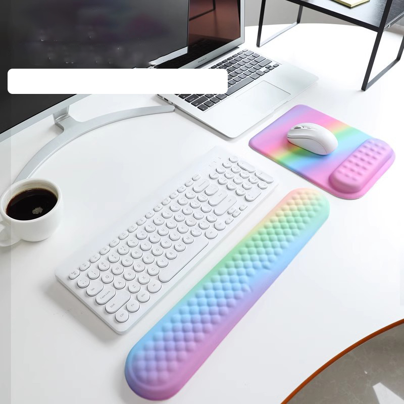 Mouse Pad Set Wrist Rest Suppo - مراجعة Keyboard Mouse Bundle Gaming وسعره