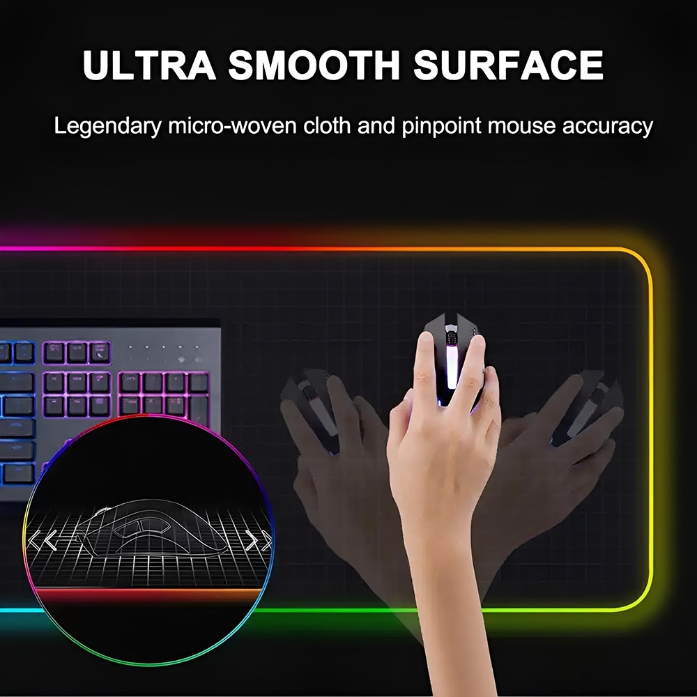 CORSAIR Comtuper Mouse Pad RGB - مراجعة Gaming Keyboard Corsair وسعره