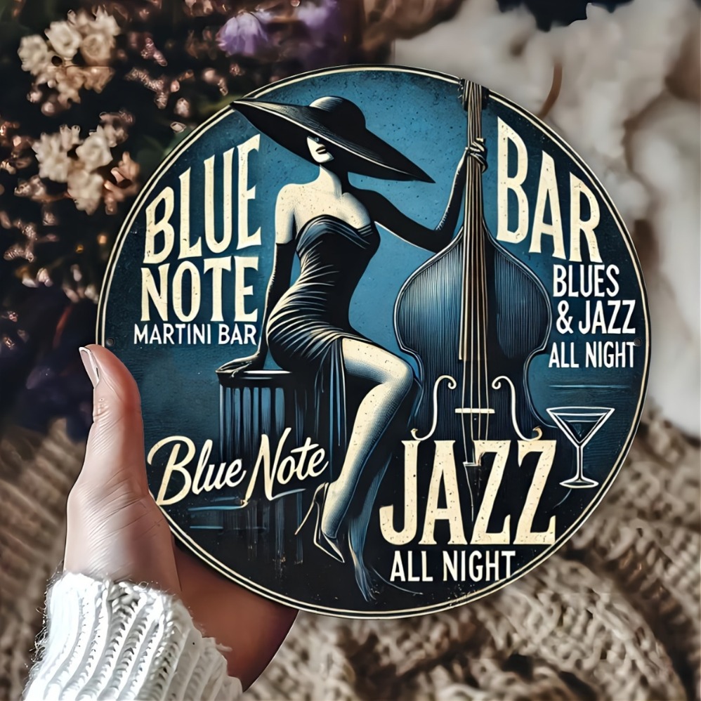 Blue Note Jazz Martini Bar Vin - مراجعة Brass Weight Plate وسعره