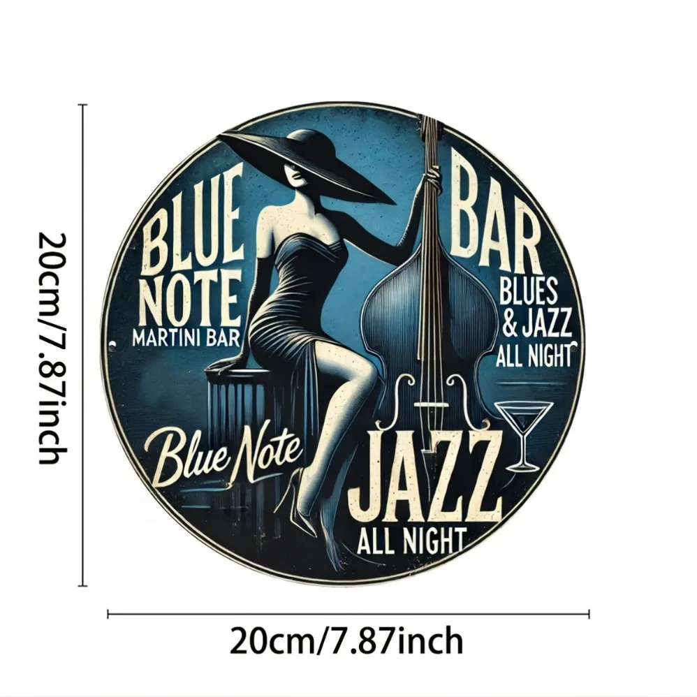 Blue Note Jazz Martini Bar Vin - مراجعة Brass Weight Plate وسعره