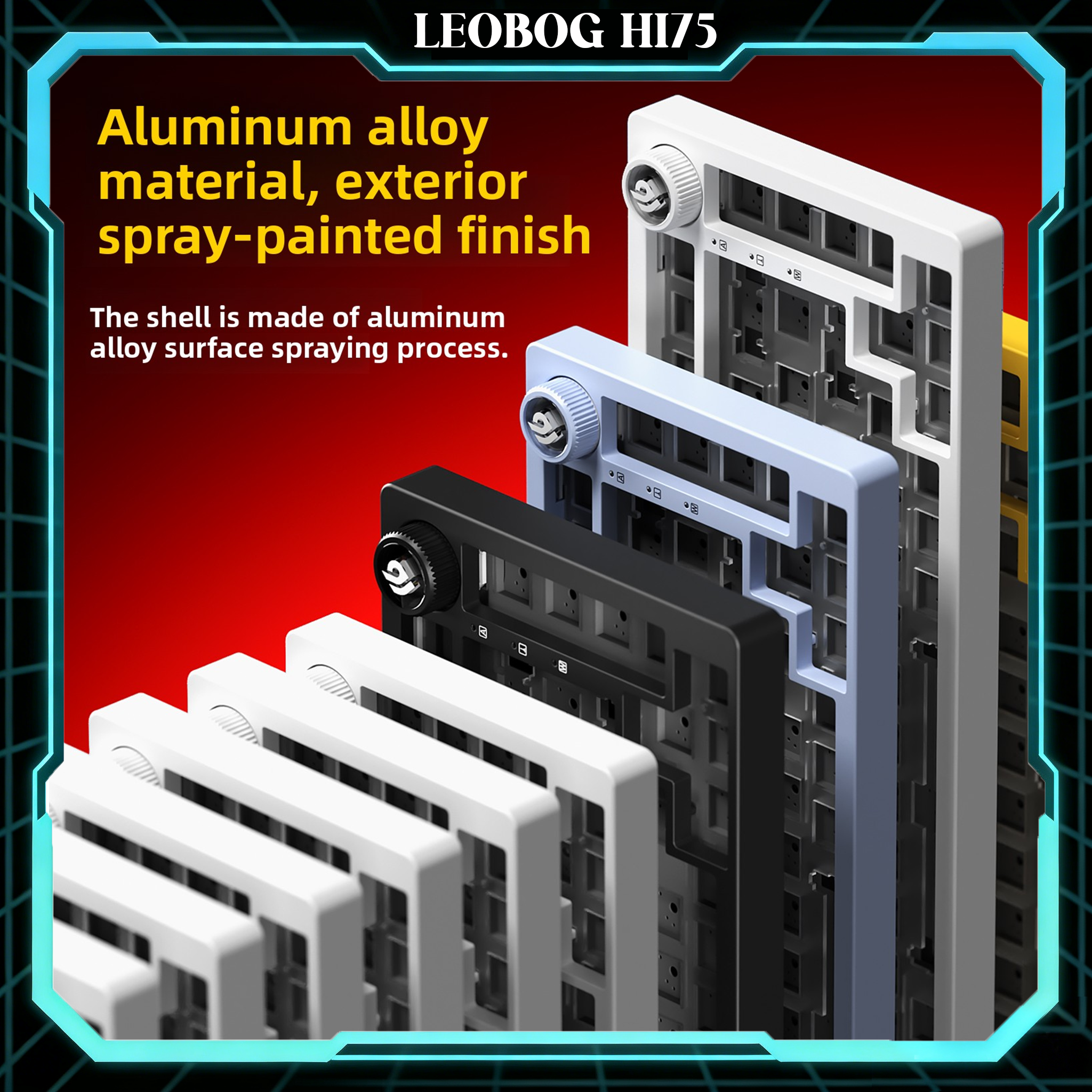 LEOBOG Hi75 CNC Aluminum Kit M - مراجعة Gaming Keyboard Thocky وسعره
