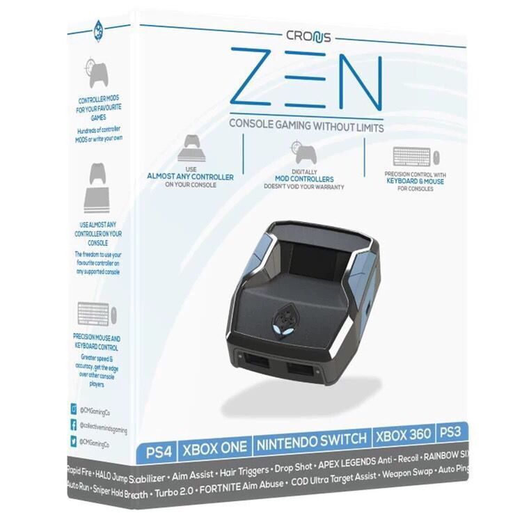 Original Cronus ZEN Mouse Keyb - مراجعة Gaming Keyboard And Mouse For Xbox وسعره