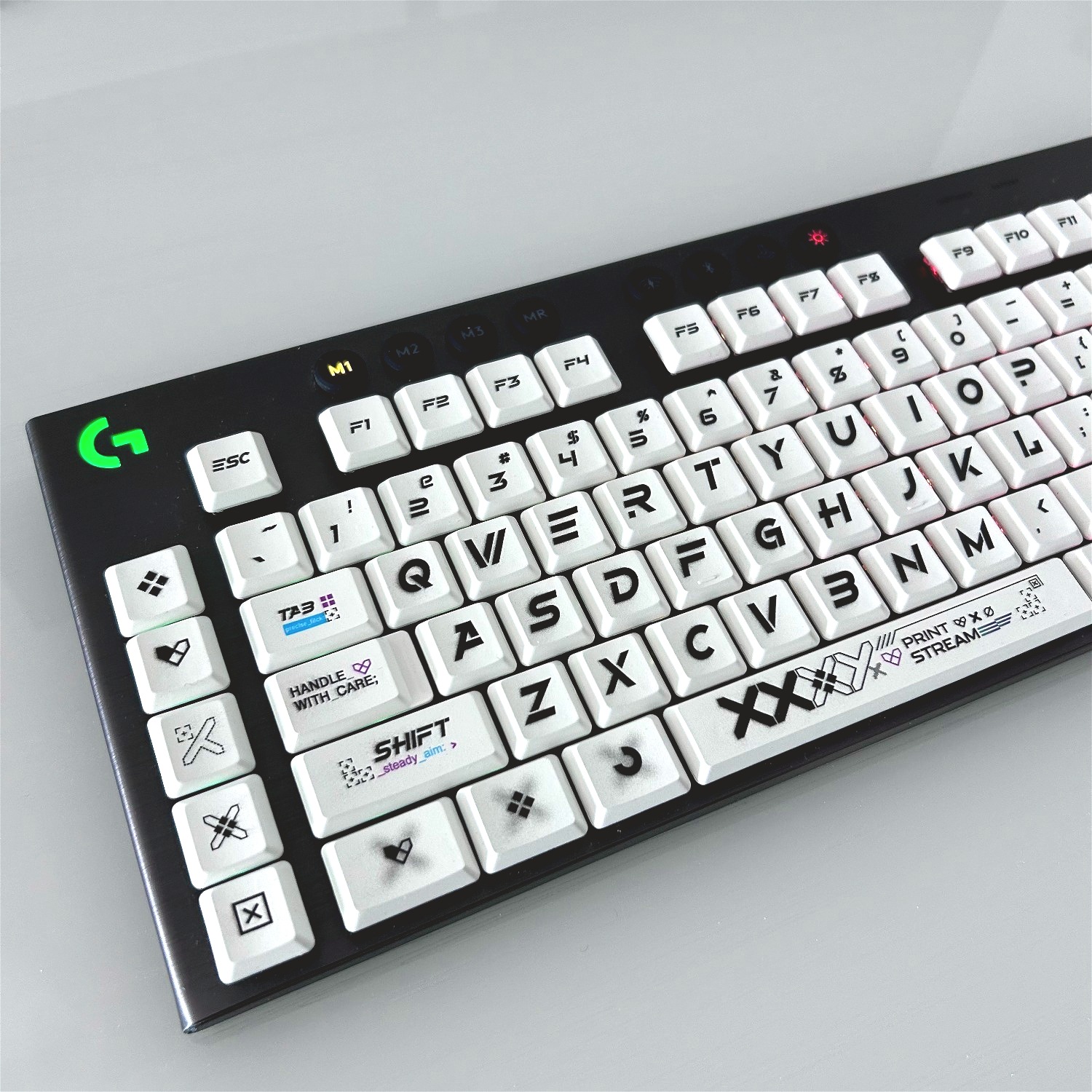 DIY PBT keycaps suitable for L - مراجعة Gaming Keyboard Tkl وسعره