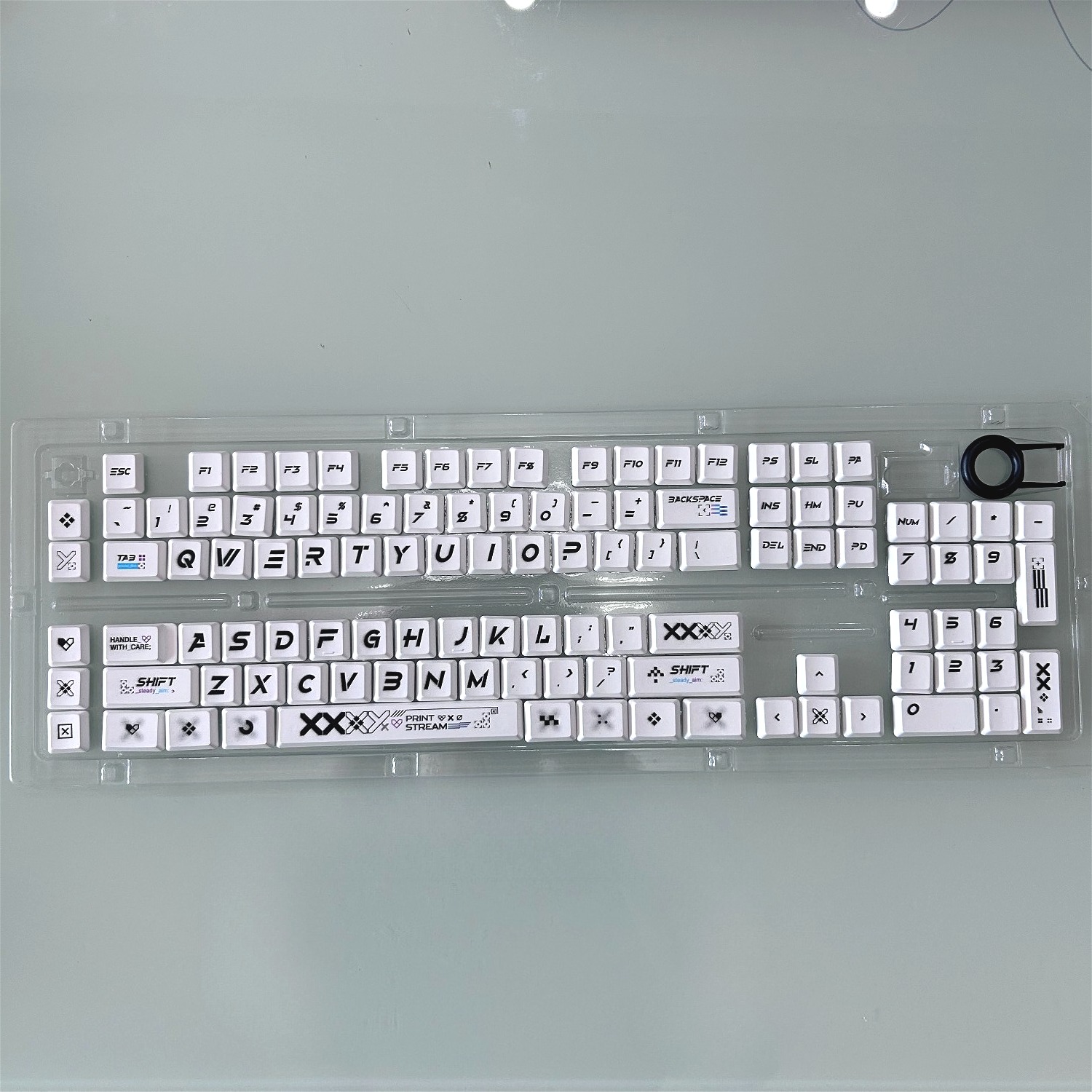 DIY PBT keycaps suitable for L - مراجعة Gaming Keyboard Tkl وسعره