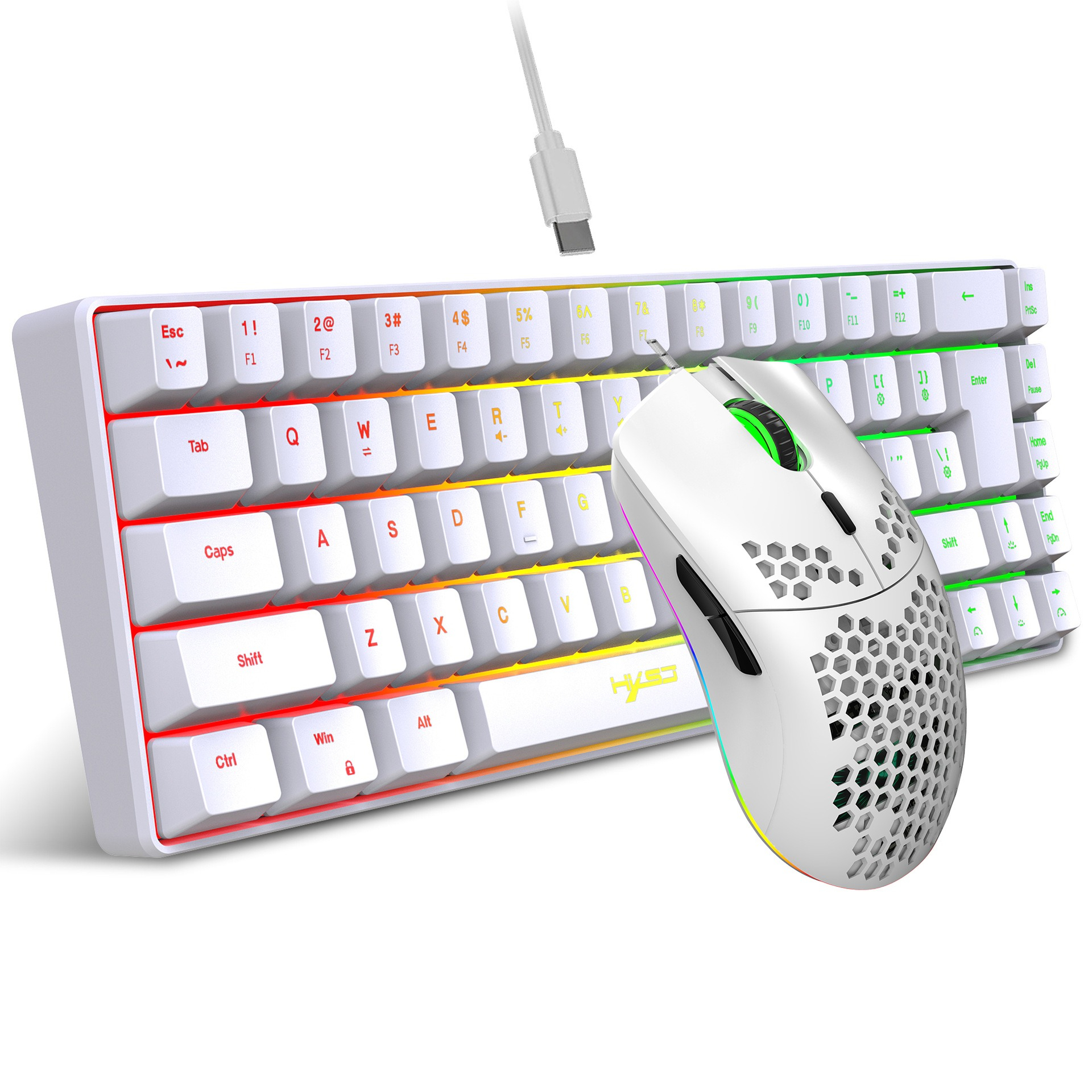 Keyboard and mouse 68key wired - مراجعة Keyboard Mouse Bundle Gaming وسعره