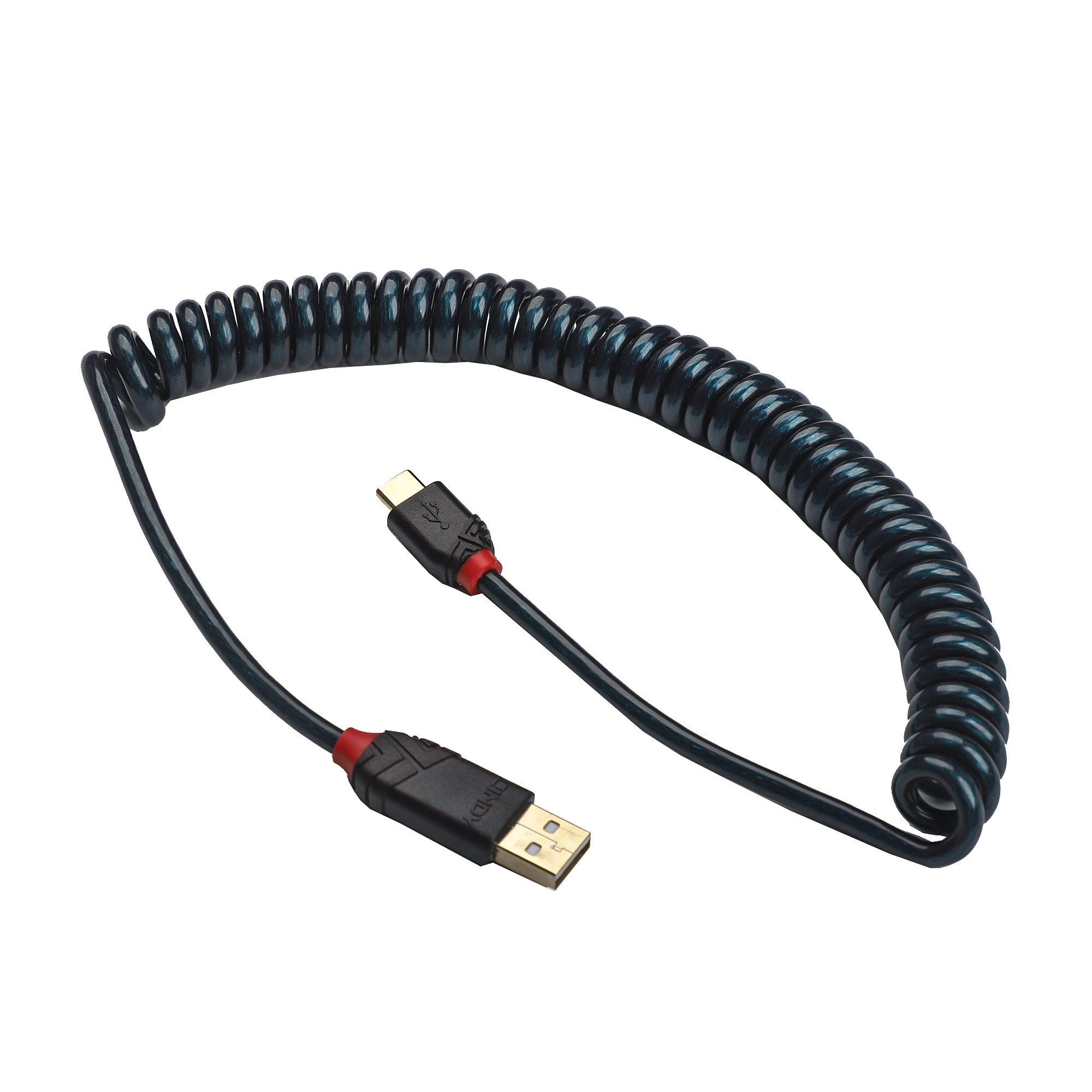 Lindy Type A To C USB Cable Hi - مراجعة Coiled Usb Cable وسعره