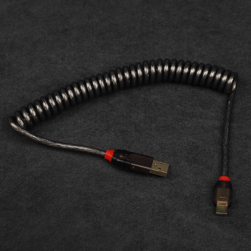 Lindy Type A To C USB Cable Hi - مراجعة Coiled Usb Cable وسعره