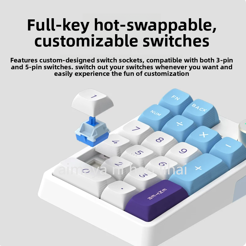Kzzi K20 Mini Keypad Three Mod - مراجعة Gaming Keyboard Bluetooth وسعره