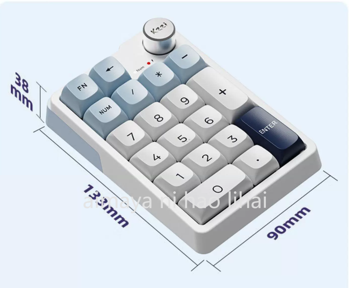 Kzzi K20 Mini Keypad Three Mod - مراجعة Gaming Keyboard Bluetooth وسعره