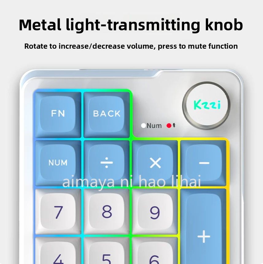 Kzzi K20 Mini Keypad Three Mod - مراجعة Gaming Keyboard Bluetooth وسعره