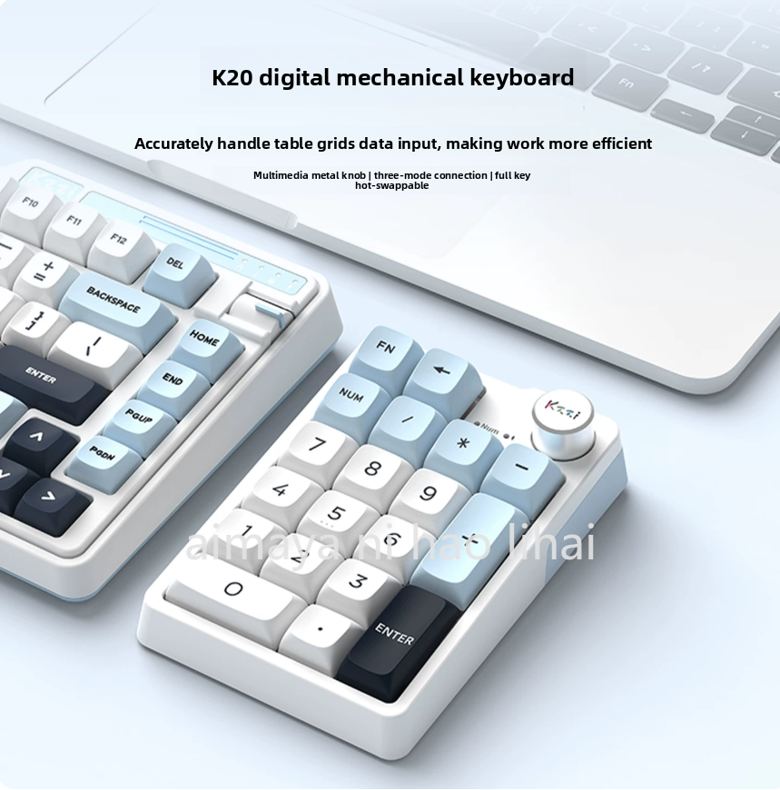 Kzzi K20 Mini Keypad Three Mod - مراجعة Gaming Keyboard Bluetooth وسعره