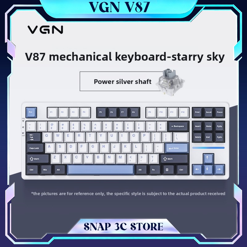 VGN V87 TKL Wireless Mechanica - مراجعة Gaming Keyboard Thocky وسعره
