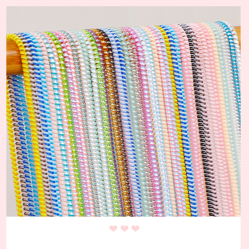 TPU Spiral USB Charging Cable  - مراجعة Coiled Usb Cable وسعره