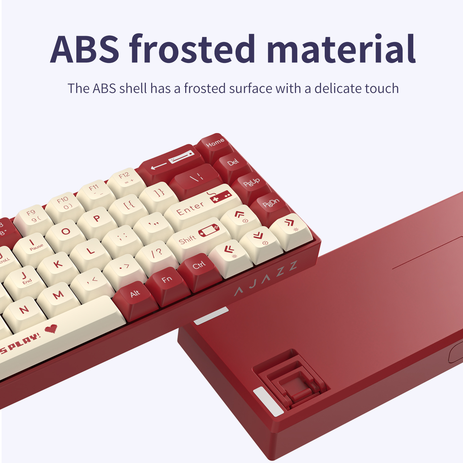 AJAZZ AK680 65% Wired Gaming M - مراجعة Gaming Keyboard Blue Switches وسعره
