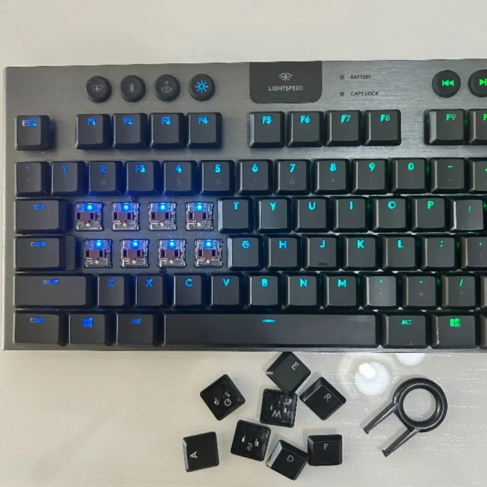 Texture Tactility Backlit Keyc - مراجعة Gaming Keyboard Tkl وسعره