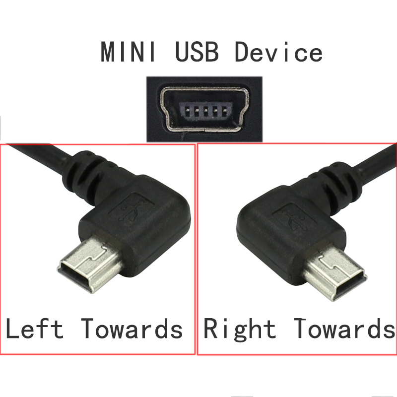 Spring Coiled  Mini USB 5Pin   - مراجعة Coiled Usb Cable وسعره