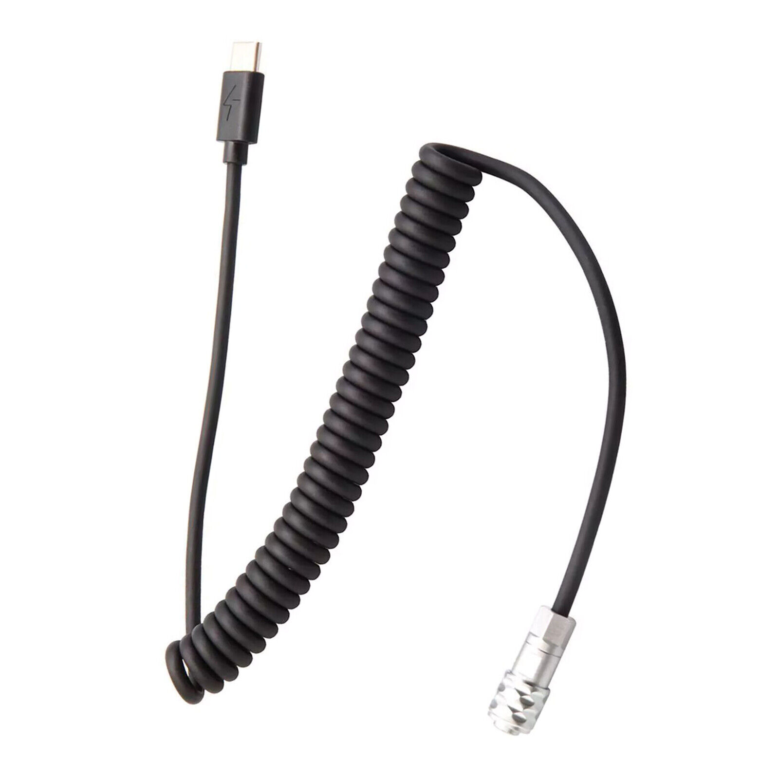 New PD 12V 3A USB Type C To 2  - مراجعة Coiled Usb Cable وسعره