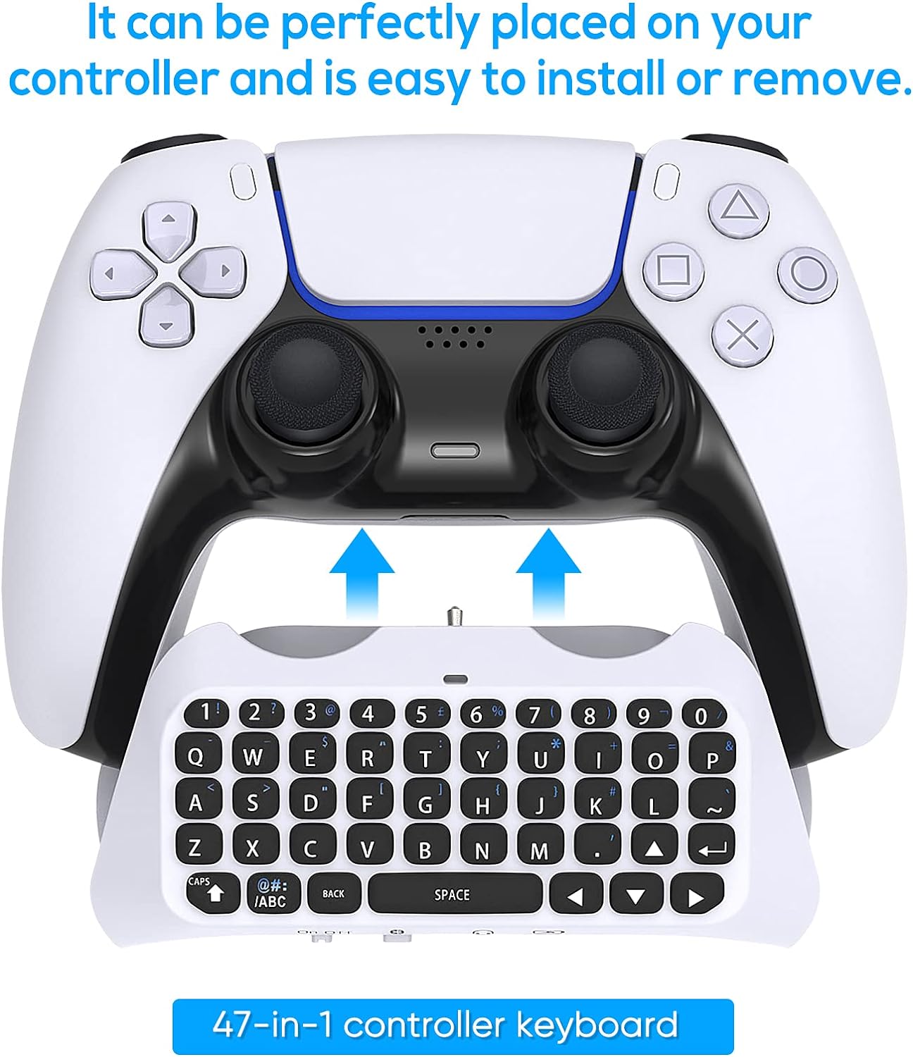 For PS5 Controller, Bluetooth  - مراجعة Gaming Keyboard Bluetooth وسعره