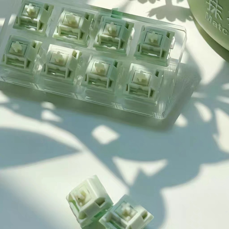 Keygeek Matcha Pudding Switch  - مراجعة Gaming Keyboard Thocky وسعره