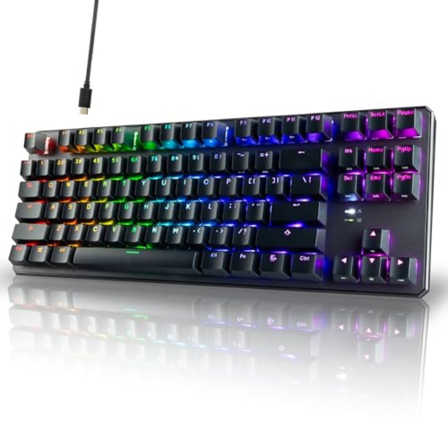 Phantom+ 87 Mechanical Gaming  - مراجعة Gaming Keyboard Thocky وسعره