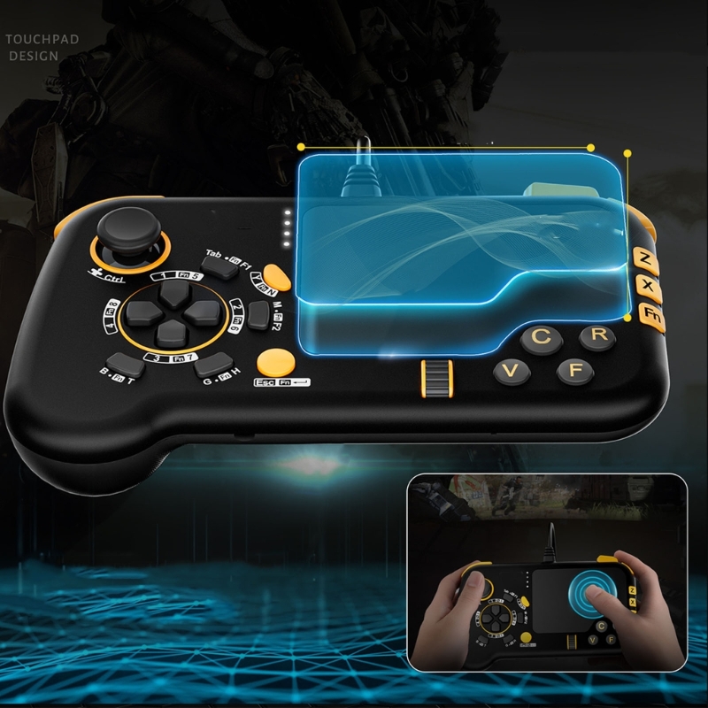 Wired USB Gaming Touchpad with - مراجعة Gaming Keyboard And Mouse For Xbox وسعره