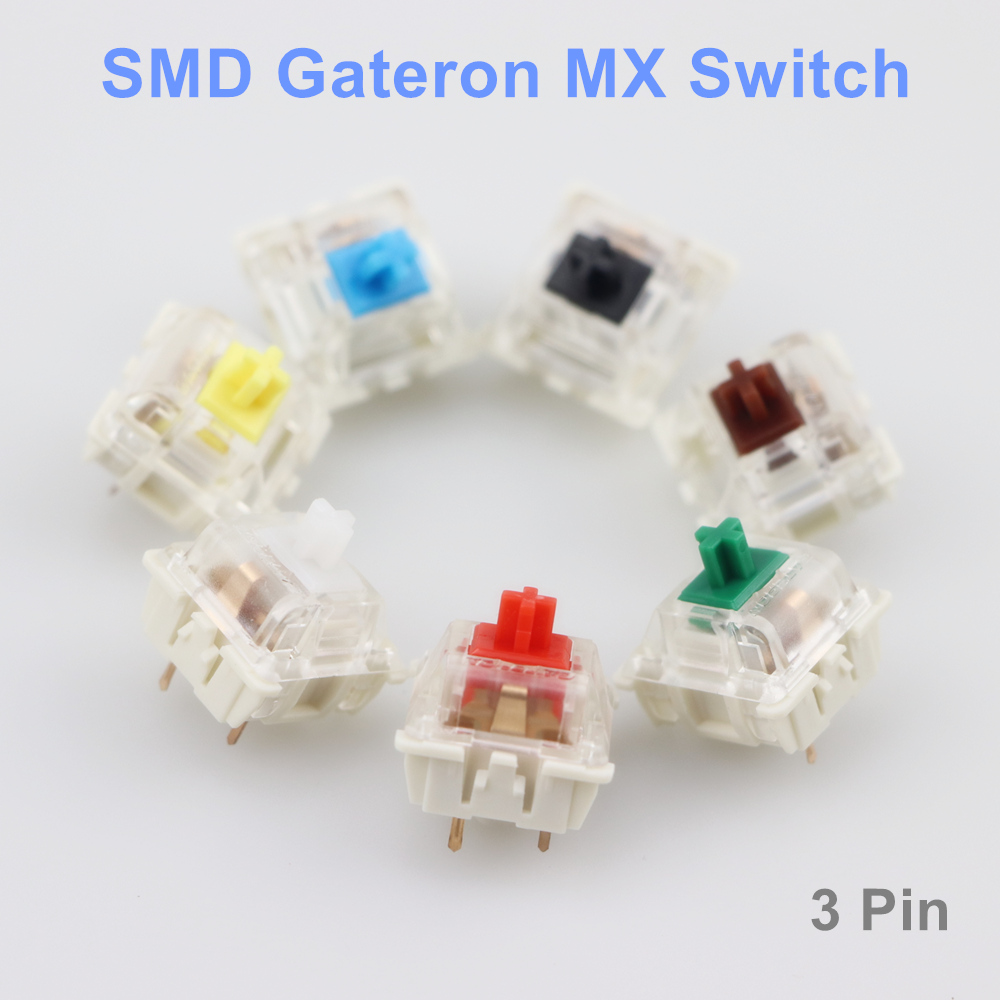 Gateron SMD Switches black red - مراجعة Gaming Keyboard Blue Switches وسعره