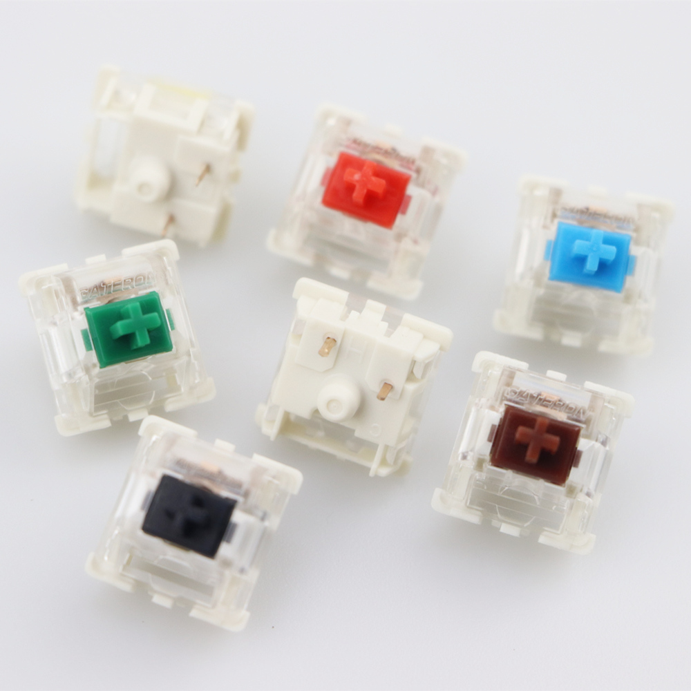 Gateron SMD Switches black red - مراجعة Gaming Keyboard Blue Switches وسعره