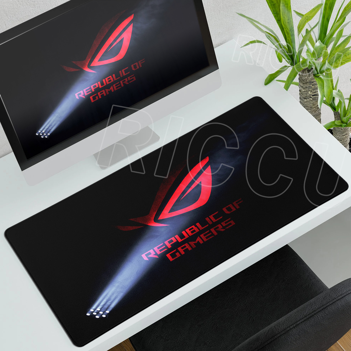ASUS Xxl Mouse Mat Republic of - مراجعة Gaming Keyboard Corsair وسعره