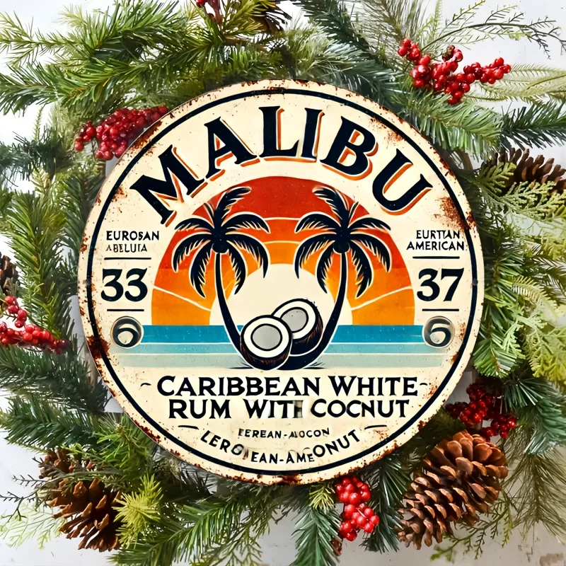 Vintage Malibu Rum Coconut Alu - مراجعة Brass Weight Plate وسعره