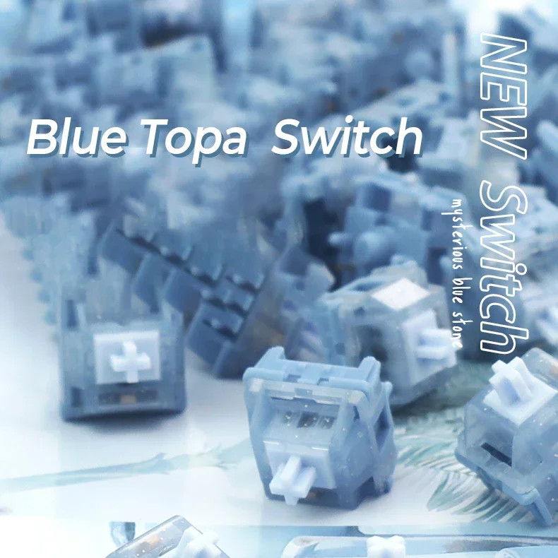 HMX Blue Topa Switch Linear Sw - مراجعة Gaming Keyboard Blue Switches وسعره
