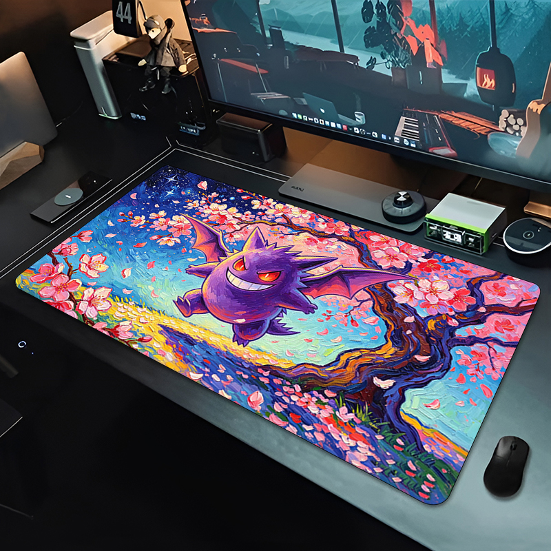 Mouse Pad sakura Gengar Gaming - مراجعة Gaming Keyboard Brands وسعره