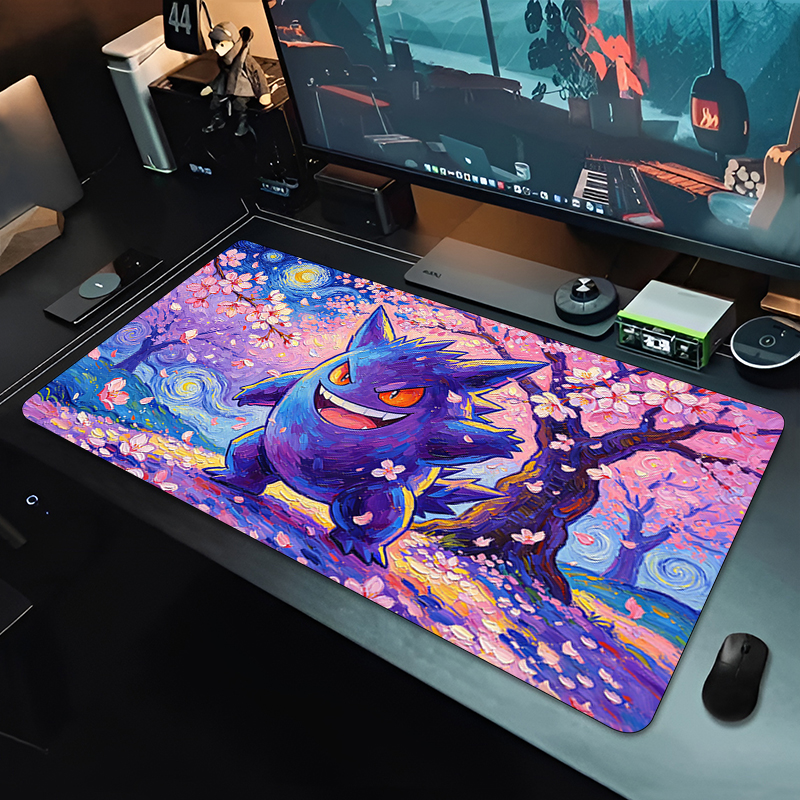 Mouse Pad sakura Gengar Gaming - مراجعة Gaming Keyboard Brands وسعره