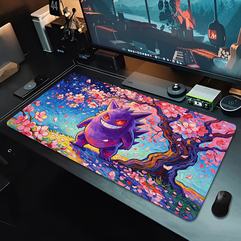 Mouse Pad sakura Gengar Gaming - مراجعة Gaming Keyboard Brands وسعره