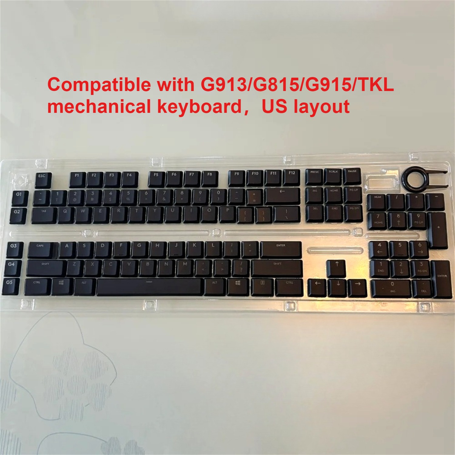 Transparent low axis keycaps c - مراجعة Gaming Keyboard Tkl وسعره
