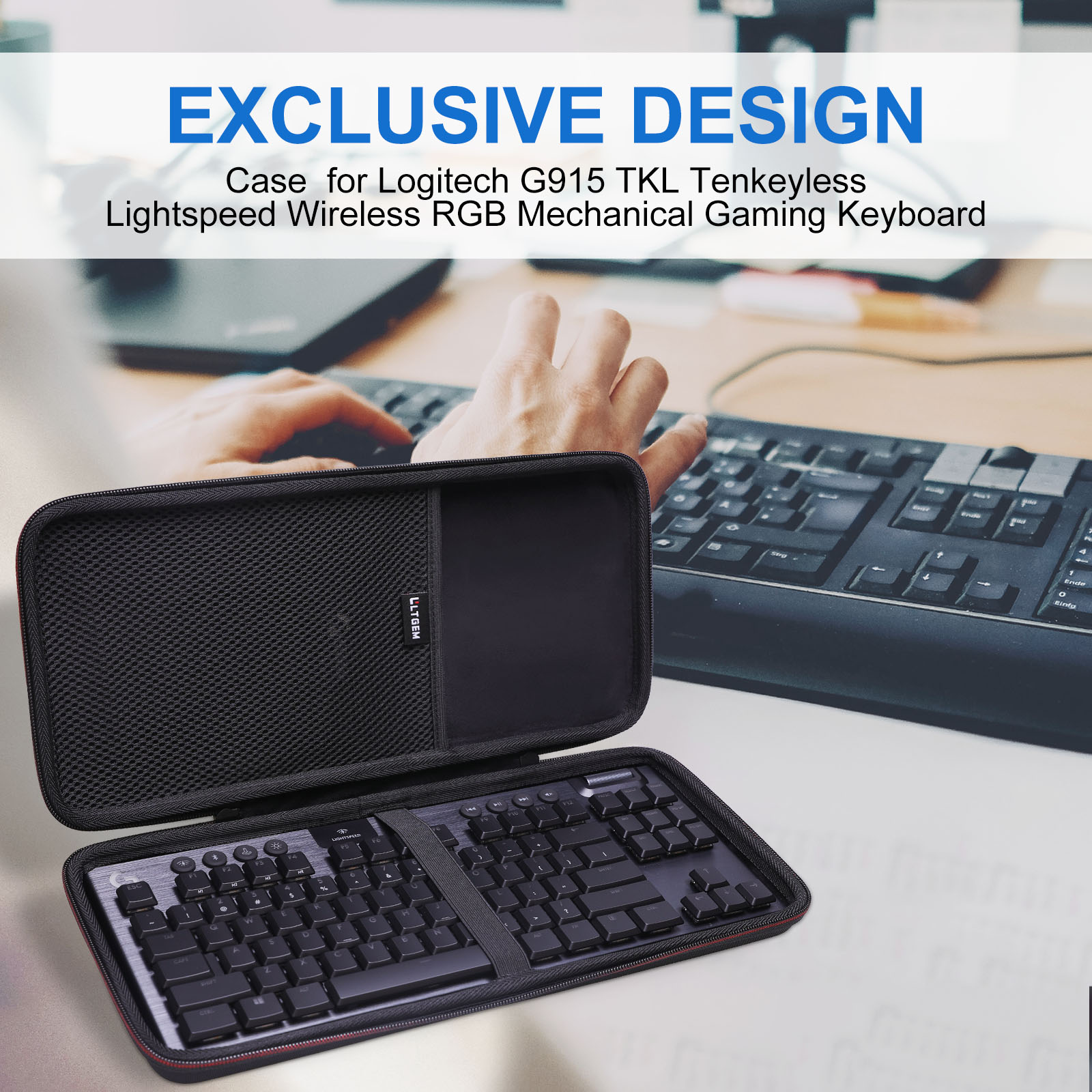 Case for Logitech G913 TKL - G - مراجعة Gaming Keyboard Tkl وسعره