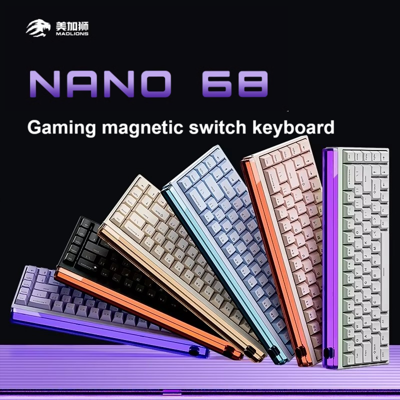Madlions NANO 68/68 PRO Magnet - مراجعة Gaming Keyboard Tkl وسعره