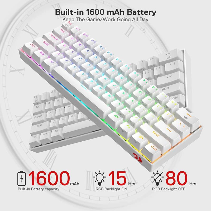 Redragon K530 Pro Draconic 61  - مراجعة Gaming Keyboard Mobile وسعره