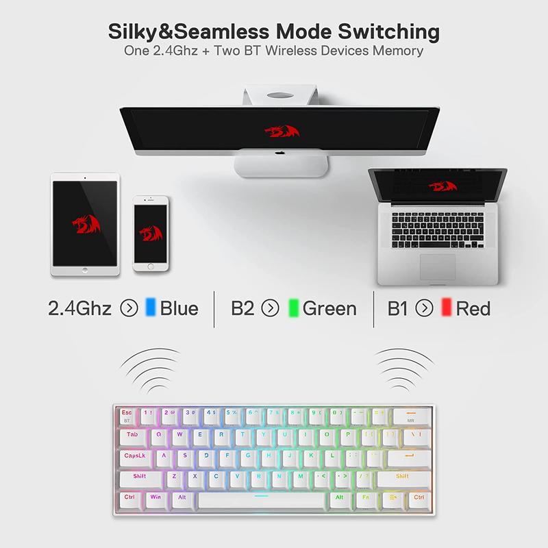Redragon K530 Pro Draconic 61  - مراجعة Gaming Keyboard Mobile وسعره