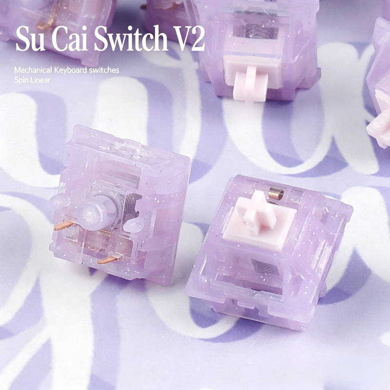 SU Color V2 Switches Linear Sw - مراجعة Gaming Keyboard Thocky وسعره