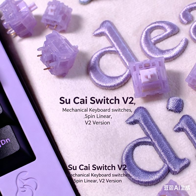 SU Color V2 Switches Linear Sw - مراجعة Gaming Keyboard Thocky وسعره