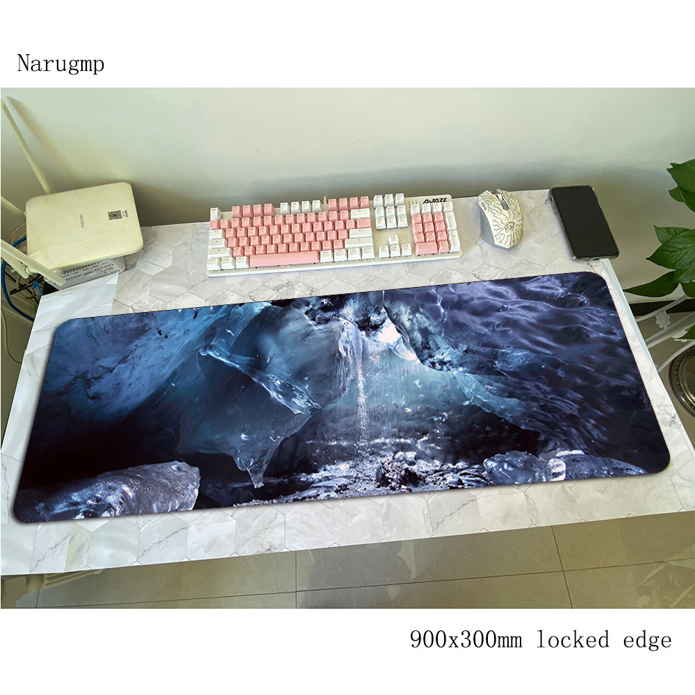 Caves mouse pad 90x30cm mousep - مراجعة Gaming Keyboard Best وسعره