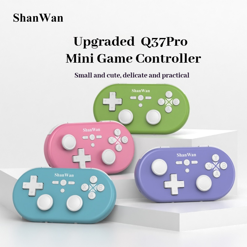 Upgraded Shanwan Q37pro Mini P - مراجعة Gaming Keyboard Bluetooth وسعره
