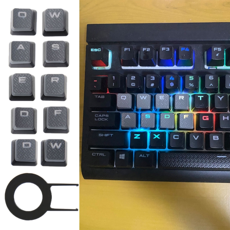 10 Keys Backlit Keycaps Non-sl - مراجعة Gaming Keyboard Corsair وسعره